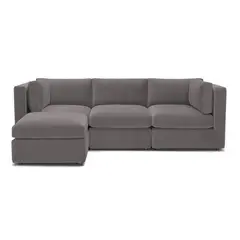 FABIANI HOME - Seccional Modular Plomo