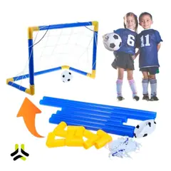 GENERICO - Arco De Futbol Para Niños Armable Resistente Pelota