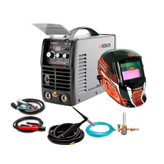 RONCH - Soldadora Inversora Tig 200A Ronch 200TIG  + Máscara + Regulador