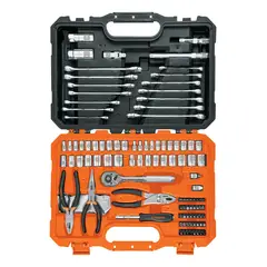 Truper - Juego de 119 herramientas para mecanico 1/4" y 3/8" Mixtas Truper