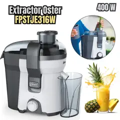 OSTER - Extractor de Jugos 400 watts FPSTJE316W