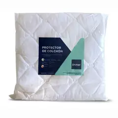 DRIMER - Protector De Colchón Simple Queen T/n Blanco