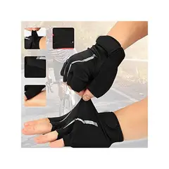 GENERICO - Guantes Gimnasio Negros Transpirables Y Con Buen Agarre