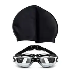 GENERICO - Pack Lentes Natación Full HD Protección UV Gorro