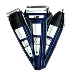 GENERICO - Cortadora de cabello y Afeitadora 3 en 1 Profesional GWB