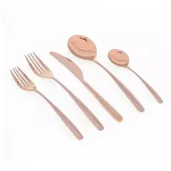 MEPRA - SET CUBIERTOS LUJO 20 PZS BRONCE MARCA S.P.A - ITALIANO