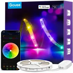 GOVEE - Tira Led Rgbic Inteligente 5 Metros Wifi Alexa Google