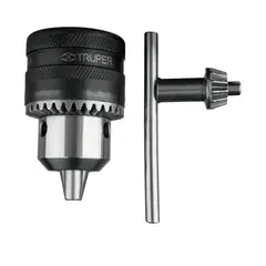 TRUPER - Mandril broquero de taladro 12 con llave de taladro