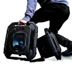 INIUS - Parlante Karaoke y Luces RGB 150W con micrófono