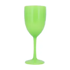 BLUE BOX - COPA DE VINO X 12 - Verde Fosforescente