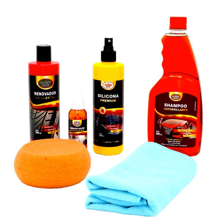 Kit de limpieza Plus para automovil