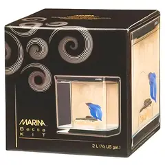 GENERICO - Marina Betta Kit "Zen - 禅" 2 lt, (mas accesorios) Hagen