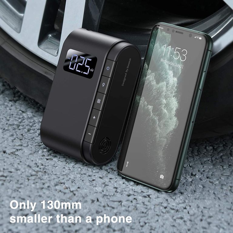 Mini Inflador portátil inflar llanta auto camioneta moto