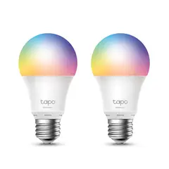 TP LINK - Foco TP-Link Tapo L530E 2-Pack Smart Wi-Fi Light Bulb Multicolor