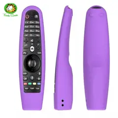 LG - Funda de silicona para Control remoto Magic Lila