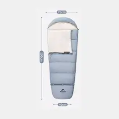 NATUREHIKE - Sleeping Bag Expandible Para Niños C300 6°1° -