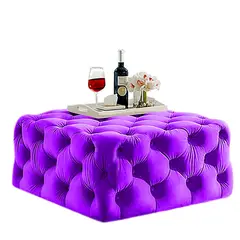 HOME PREMIUM - Centro de Mesa Libia Capitoneado Lila