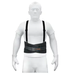 TRUPER - Faja lumbar para columna espalda cintura talla M