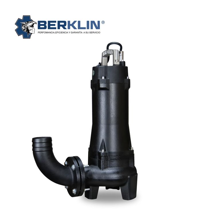 BOMBA SUMERGIBLE DE 3HP PARA AGUA SUCIA TRIF 380V
