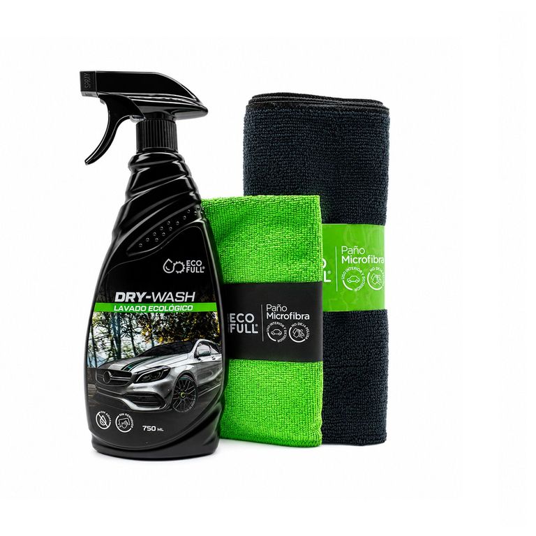 DUO ECOLÓGICO DRY-WASH + PAÑOS