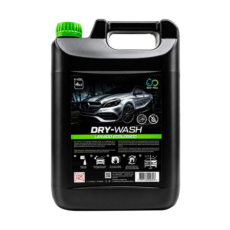DRY-WASH LAVADO ECOLOGICO 4L