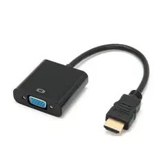 ANKAFA IMPORTACI?N - Cable Adaptador Hdmi A Vga 1080p Hd Pc Monitor Pantalla