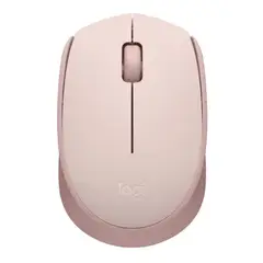 LOGITECH - Mouse M170 Wireless Plug n Play Portable - Rosado