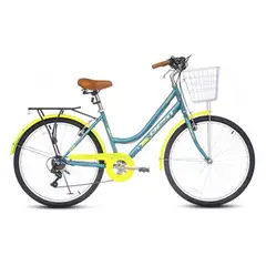 BEST - BICICLETA DE PASEO BRANTA ARO 26 TALLA M VERDELIMON