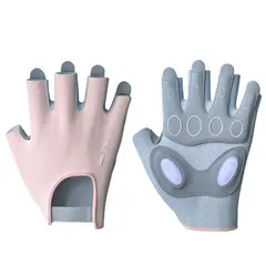 TMT - Guantes Gym W68 Palma Silicona Fitness Crossfit