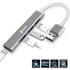 DREIZT - Multipuerto Entrada Adaptador Hub USB Tipo USB