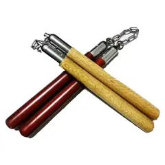 TORNEO - Nunchaku de Madera Color Marrón Claro