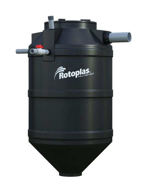 BIODIGESTOR AUTOLIMPIABLE DE 600 LTS ROTOPLAS