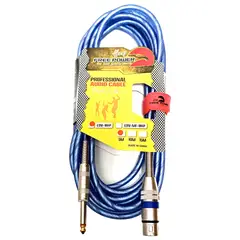 GENERICO - Cable canon xlr a plug mono de 5mts Free Power