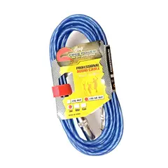 GENERICO - Cable canon xlr macho a hembra de 5 mts Free Power