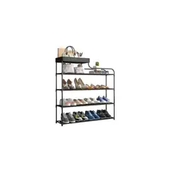 GENERICO - Zapatera armable - organizador de zapato  estante 5 niveles de metal.