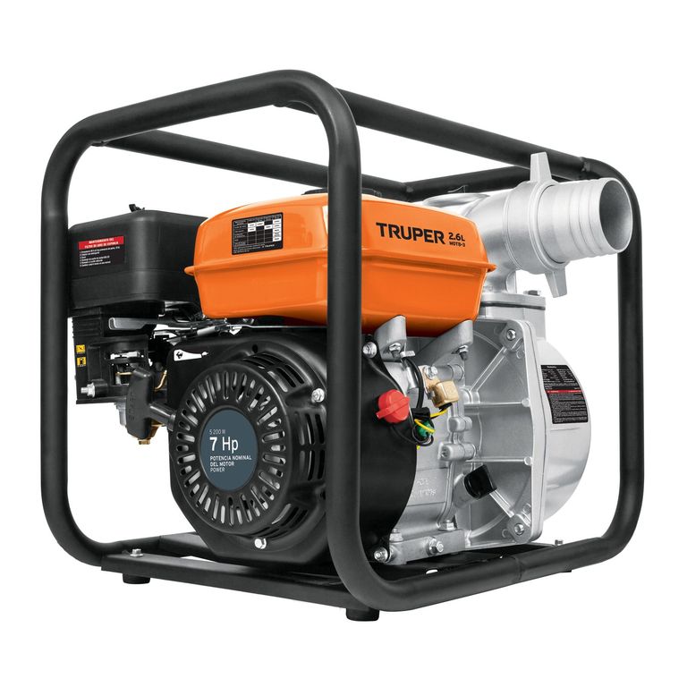 Motobomba 3" x 3" a gasolina 7 HP Truper