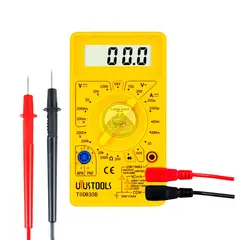 UYUSTOOLS - Multimetro multitester digital LCD Maxima precision