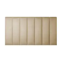 BARAKA HOME - Cabecera Neuss Queen - Beige Claro