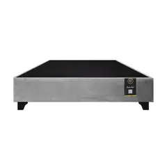 BARAKA HOME - Base De Cama Luton 1.5 Plz - Gris claro