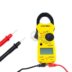 UYUSTOOLS - Pinza amperimetrica digital profesional 600A multimetro