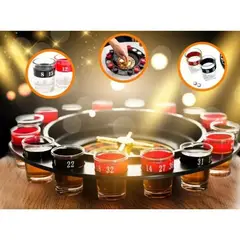 GENERICO - Juego de ruleta shot de tragos A1