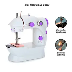 SASARU - Máquina de Coser Portátil SM-202A con Pedal Eléctrico