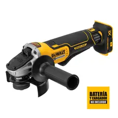 DEWALT - Esmeril Angular 4-1/2'' 20V 9000 Rpm Sin Batería DCG413B