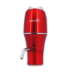 MUNAIQUI - Dispensador eléctrico de Vino marca color rojo