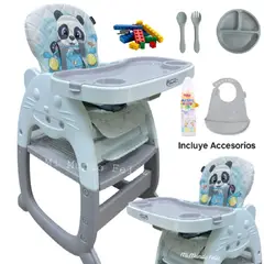 BABY - Silla de Comer 3 en 1 para Bebe Premiun Gr 2025