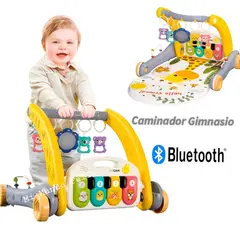 DOUX BEBE - Caminador Multifuncional 2 en 1  Musical de Bebe con BLUETOTH