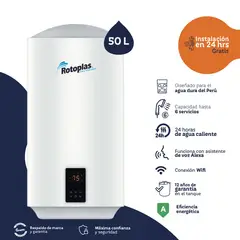 ROTOPLAS - Terma de Acumulacion Ecosmart Wifi 50L