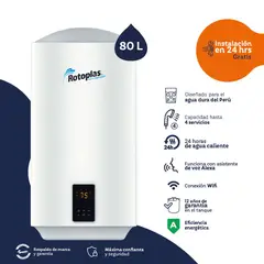 ROTOPLAS - Terma de Acumulacion Ecosmart Wifi 80L
