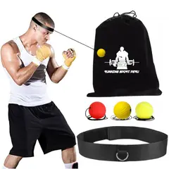 RUNNING SPORT PERU - Set 3 Bolas de Boxeo Réflex Velocidad