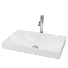 TOTO - Lavamanos de sobreponer modelo LW645JN cuadrado marca